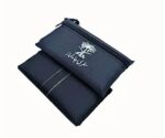 Praying Rug, Travel Prayer Mat, Portable Namaz Mat Nylon Waterproof Easy Praying Mat, (Black) - Image 2