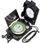 Proberos® High Precision Compass Multifunctional Compass with Glow in Dark Dial Military-level Camping Compass with Sighting & Gradiomete Compass for Hiking Camping and Directions - Image 2