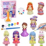 SUPER TOY Activities DIY Mould and Paint Craft kit, Paint Your Own Doll Painting Kit Plaster Figurine Set with Pigments Palette & Mold Art & Craft Set - Educational Toy for 3-12+ Year Old Boys and Girls - Image 2