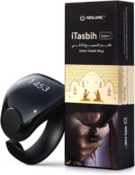 Slam Smart Tasbih Ring – Counter Up to 99999, Reminders & Prayer Times, Long Lasting Battery, Waterproof & Dustproof - Image 2