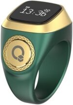 Smart Tasbih Zikr Ring Counter Electronic Digital Counter Tasbeeh Smart Ring (Green, 20mm) - Image 2