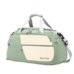 Storite Nylon 53 Cm Imported Multi Purpose Travel Duffle Bag for Women with Dry and Wet Pocket, Lightweight Waterproof Backpack Carry Luggage Bag with Shoe Compartment (Pista Green, 53 x 23 x 24 cm) - Image 2