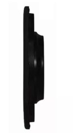 Tashi Enterprises 10X10-inch Plastic & Glass Wall Clock for Living Room | Analog Clocks |Black Frame | TASE_Islamic Clock Clock - Image 2