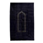 Tiipro Portable Travel Prayer Mat (Pack of 1, Black, Polyester, 69 cm x 110 cm) - Image 2