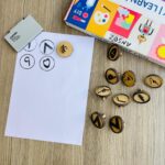 Urdu Numbers Islamic Wooden Stamp Set | Counting Practice Learning Toy for Kids 3+ - Image 2