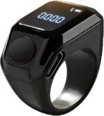 VENNERLI Smart Tasbih Zikr Ring Muslim Prayer Tasbih Counter Wearable Technology Ring OLED Display with Muslim Time APP - Image 2