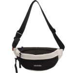 WILDHORN Sling Bag for Men & Women | Water-Resistant Crossbody Waist Bag with Adjustable Strap | Stylish Travel, Daily & Casual Sports Chest Bag (Black) - Image 2