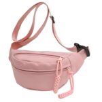 Waist Bag, Crossbody Bag for Men Women, Large Capacity Chest Bag for Travel, Gym, and Outdoor Activities, Durable Polyester Nylon Fabric, Adjustable Shoulder Straps, 30cm x 15cm x 9cm - Image 2