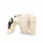 Waist Bag for Men | Stylish Side Bag | Multi-Pocket Adjustable Cross Body Fanny Pack Sling Bag for Hiking, Travel, Camping, Outdoor Sports, Cycling | Off White - Image 2