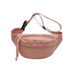 Waist Bag for Men Women | Cross Body Fanny Pack Sling Bag for Hiking, Travel, Camping, Outdoor Sports, Cycling | Money Belt with Adjustable Strap (Pink) - Image 2