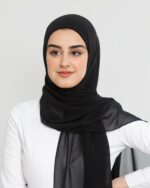 Womens & Girls Georgette Instant Hijab with Underscarf UnderCap Hijab Cap - Image 2