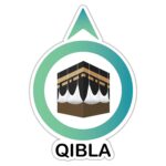 woopme ® Muslim Islamic Qibla Compass Arrow Praying Sticker for Wall Floor Prayer Room Bedroom Living Room Home House Printed Stickers L x H 18 x 25 Cms - Image 2