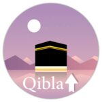 woopme ® Qibla Compass Arrow Direction Praying Sticker for Wall Prayer Room Home House Decoration Kids Room Vinyl Printed Stickers L x H 20 x 20 Cms - Image 2