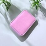 HADIYAH Pink Velvet Tasbeeh Combo Pearl Tasbeeh with Digital Counter - Image 4