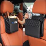 Car Seat Back Hanging Bag Car Document Holder Multi-Pocket Bottle Bag Storage Box Organizer Travel Tidy Pouch Pocket Kids - Image 4