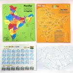 Imagimake Mapology India with State Capitals - Educational Toy and Learning Aid for Boys and Girls - India Map Puzzle - Jigsaw Puzzle, 25 Pieces, Kids - Image 3