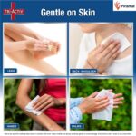 Tri-Activ Disinfecting and Sanitizing Multipurpose Germ Protection Wipes | 33% Extra Large 80 Wipes Lid pack| Pack of 3, White - Image 5