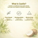 Natural Liquid Castile Soap | with Olive, Coconut, Castor & Palm Kernel Oils | Gentle Multi-Purpose Cleanser for Baby, Face, Body & DIY soap base | Vegan & Biodegradable | 330ml - Image 5