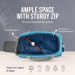 Aristocrat Polyester Hard 50 Cms Luggage- Suitcase Travel Duffle (Dfroo52Etbl_Teal Blue) - Image 5