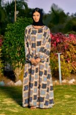 Women’s Premium Nida Fabric Abaya | 54 Inch Length Kaftan Style Loose Fit Maxi Dress | Modest Islamic Wear | Daily & Casual Abaya - Image 4