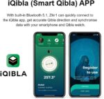 Metal Smart Ring,Smart tasbih ring,Muslim Prayer,Prayer timing reminder,OLED display, Counter, Smart Ring,IPX7 Waterproof,Comes with a charging case for extended battery life (Rose Gold, 20mm) - Image 4