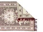 Cotton Musallah Janamaz Mat 4 x 2 Feet - Islamic Prayer Mat for Muslims - Soft Meditation/Asan/Multipurpose Rug Travel Namaz Mat for Men & Women, 27 x 44 Inches, (Design 8) - Image 5