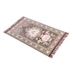 Cotton Musallah Janamaz Mat 4 x 2 Feet - Islamic Prayer Mat for Muslims - Soft Meditation/Asan/Multipurpose Rug Travel Namaz Mat for Men & Women, 27 x 44 Inches, (Design 8) - Image 6