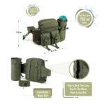 Tripole Waist Pack with Detachable Bottle Holder - Multi-Utility Waist and Sling Bag for Hiking, Cycling, and Backpacking - Image 5