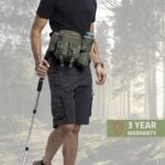 Tripole Waist Pack with Detachable Bottle Holder - Multi-Utility Waist and Sling Bag for Hiking, Cycling, and Backpacking - Image 6