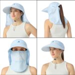 Boldfit Sun Hat for Men & Women with UPF Protection Wide Brim Outdoor Hat with Adjustable Fit, Breathable Fabric, Moisture-Wicking & Packable Design-Ideal for Hiking, Trekking, Fishing, Beach & Travel - Image 3