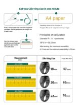 iQIBLA Smart Tasbih Zikr Ring, Muslim Prayer, Prayer timing reminder, OLED display, Tasbih Counter, Smart Ring, Wearable Technology, Waterproof (Black, 22mm) - Image 6