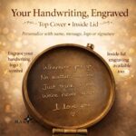 M.A & SONS Personalized Brass 100-Year Calendar 2 inches Compass with Wooden Box – Antique Nautical Compass for Camping, Hiking & Custom Engraved Gift - Image 4