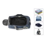 Aristocrat Cadet Polyester 62 Cms Wheel Travel Duffle Bag (Blue), W-30 CM - Image 7