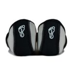 Nufoot Betsy Lou Women's Slippers, Foldable, Flexible Flats, Slipper Socks, Travel Slippers, Exercise Shoe, Dance Shoe, Yoga Socks, House Shoes, Indoor Shoes, Grey, Large - Image 4