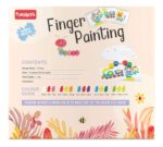 Handycrafts Funskool Finger Painting Kit, DIY Kit, Art and Craft Set for Kids, Learning, Fun & Engaging Activity for Childrens, Multicolour, Gift Set for Kids, Age 5+ Years - Image 4