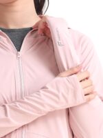 FABSPORTS Women's UV Protection Sun Screen Jacket, Full Zip Sun Protection Clothing, Lightweight with UPF 50+ Protection for Outdoors, with Pockets, Sun Protective Clothing for Women - Image 5