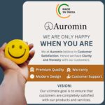 Auromin Surah Al Ikhlas Glass Islamic Wall Clock for Living Room | Muslim Arabic Calligraphy Wall Watch Big Size for Home Decor | Islamic Decorative Item, Gift for Muslims & Housewarming - Image 7