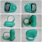 Digital Finger Tally Counter with LCD Display, Portable Hand Click Counter for Prayer, Chanting, Gym, Counting, Stitching, Meditation, Automatic Tasbeeh Counter with Reset Button (511 Ring-Green) - Image 4