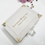 Luxurious Velvet Quran & Turkish Imported Rectangular Prayer Mat | Islamic Gift Set | Pearl White | Large Size Quran Colour Coded Pages. Size of Box- 37 * 27 * 11 CM - Image 3