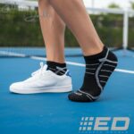 Etheric Double Half Terry Low Cut Socks for Men & Women | Pure Combed Cotton, Seamless Flat Toe, Anti-Odour, Cushioned Footbed, Breathable | Black, Navy, Light Grey | Pack of 3 - Image 7