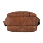 NFI essentials Leather Sling Bag for Men Crossbody Hand Bag Chest Sling Bag Side Shoulder Bag Stylish Travel Leather Slings Corporate Gift Item Passport Sling Messenger Office Side Bag (Tan) - Image 8