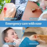 50pcs Iodine Swabs Povidone Iodophor Swabsticks Sanitary First Aid Kit Emergency Wound Care Safety for Adult Kids,Outdoor,Portable Medical Cotton Swabs Nose and Ear Care - Image 5