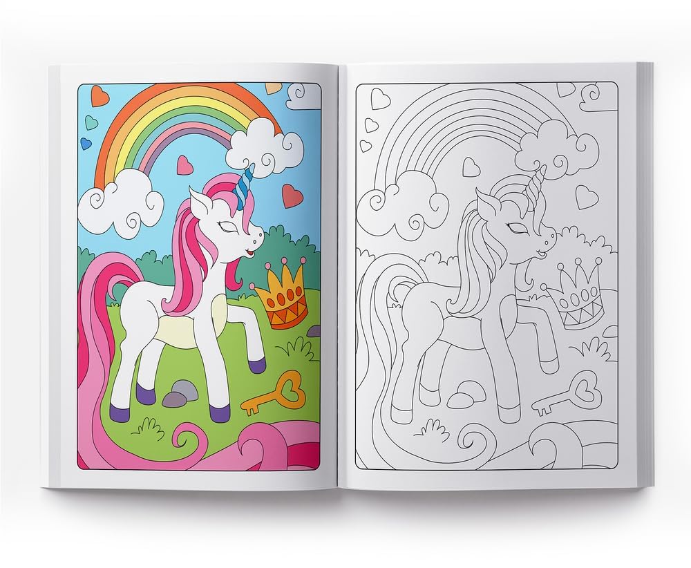 Stay Magical Unicorn Copy Coloring Book: Fun Activity Books For Children - Image 4
