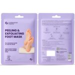 Carbamide Forte Peeling & Exfoliating Foot Peel off Mask for Dry & Calloused Feet | Foot peeling mask With 15% Glycolic Acid, 4% Lactic Acid & Aloe Vera | Helps Remove Dead Skin, Soften Cracked Heels & Calluses | 1 Pair (40g) - Image 5