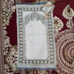 RBLISS CG Safari Travel Prayer Mat | Elegant Foldable Prayer Rug with Pocket Sized Bag | Zipper Style | Anti Skid | Multicolor | Pack of 1 - Image 5