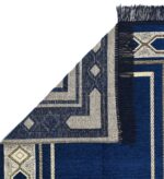KETOSTICS® Chenille Soft Prayer Mat Foldable 4x2 feet (Blue Talwar) - Image 5