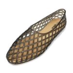 HEVA Women's Jelly Mesh Flats Breathable Clear Hollow Shoes Summer Beach Jellies Ballet Sandals - Image 7