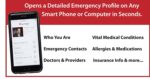 Dynotag Internet Enabled QR Code Smart Emergency Contact Info Card Kit - 2 Cards - Image 6