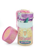 ihvan online, Kids Prayer Mat, Muslim Prayer Rug for Kid, Islamic Gifts for Kids, Design Janamaz Sajadah, Soft Salah Mat Carpet for Kids, Travel Praying Rug, Pink-White Kaaba - Image 4