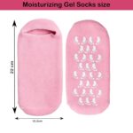 Silicone Spa Gel Socks for Cracked Heels | Moisturizing Socks for Soft Feet | Washable & Reusable | Unisex Foot Care | Pain Relief | Anti-Slip Design (Multicolor, 1 pair) - Image 7